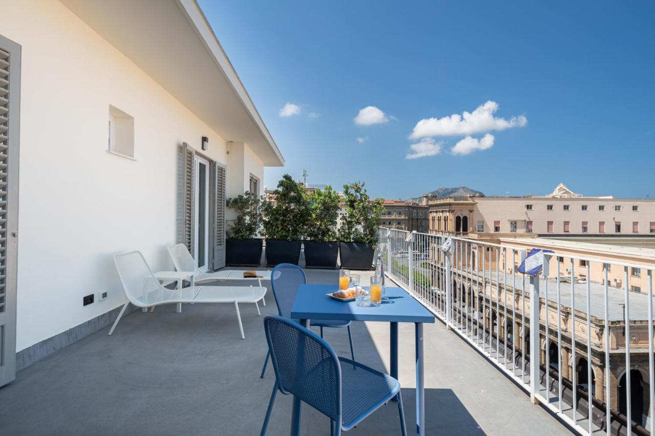 Suite Al Centro Di Palermo Con Terrazza Privata 외부 사진